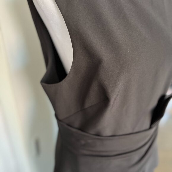 NWOT Eliza J Sleeveless Cascading-Ruffle Gown - Picture 5 of 16